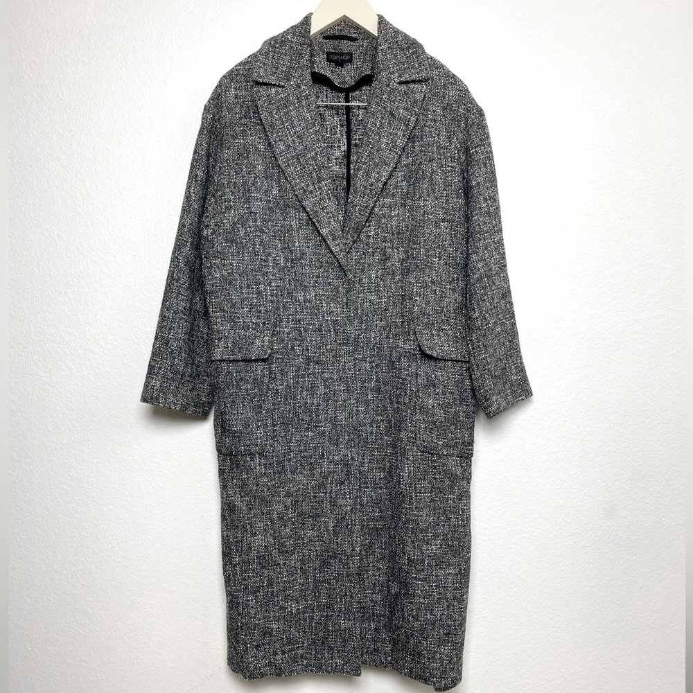 Topshop single-breasted coat